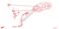 AIR CONDITIONER(SENSOR) for Honda ACCORD 35EXI  SASO MIRROR 4 Doors 5 speed automatic 2012