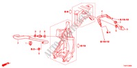 BREATHER TUBE(L4) for Honda ACCORD 24EXI  SASO MIRROR 4 Doors 5 speed automatic 2012