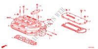 INTAKE MANIFOLD(V6) for Honda ACCORD 35EXI  SASO MIRROR 4 Doors 5 speed automatic 2012