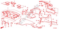REAR TRAY/SIDE LINING for Honda ACCORD 24LXI  SASO MIRROR 4 Doors 5 speed automatic 2012