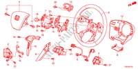 STEERING WHEEL(SRS) for Honda ACCORD 35LXI  SASO MIRROR 4 Doors 5 speed automatic 2012