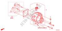 THROTTLE BODY(V6) for Honda ACCORD 35EXI  SASO MIRROR 4 Doors 5 speed automatic 2012