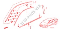 MOLDING for Honda ACCORD V6 EXG 2 Doors 5 speed automatic 2011