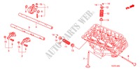 VALVE/ROCKER ARM(REAR)(V6 ) for Honda ACCORD V6 EX 2 Doors 5 speed automatic 2010