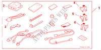 (WHETRON) RR PARKING SENSOR ATT KT NORMAL BPR for Honda JAZZ 1.4 LS 5 Doors 5 speed manual 2009