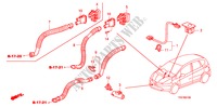 AIR CONDITIONER (SENSOR/AUTO AIR CON.) for Honda JAZZ 1.2 LSRE 5 Doors 5 speed manual 2009