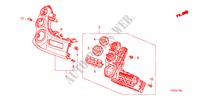 AUTO AIR CONDITIONER CONTROL (LH) for Honda JAZZ 1.4 LS 5 Doors 5 speed manual 2009