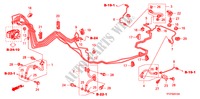 BRAKE PIPE/HOSE (LH) (DRUM) (ABS) for Honda JAZZ 1.5 EX 5 Doors 5 speed manual 2009