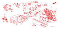 CONTROL UNIT(CABIN) (1) (RH) for Honda JAZZ 1.5 LSPO 5 Doors 5 speed automatic 2009