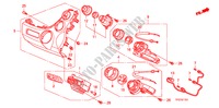 HEATER CONTROL (RH) for Honda JAZZ 1.4 ES 5 Doors Intelligent Manual Transmission 2009