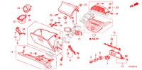 INSTRUMENT PANEL GARNISH (PASSENGER SIDE) (RH) for Honda JAZZ 1.2 SE   TEMP TIRE 5 Doors 5 speed manual 2009