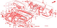 INSTRUMENT PANEL (LH) for Honda JAZZ 1.2 LSRE 5 Doors 5 speed manual 2009