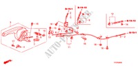 PARKING BRAKE for Honda JAZZ 1.2 LSRE 5 Doors 5 speed manual 2009