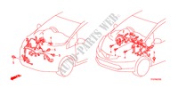 WIRE HARNESS (RH) (3) for Honda JAZZ 1.2 SE   TEMP TIRE 5 Doors 5 speed manual 2009