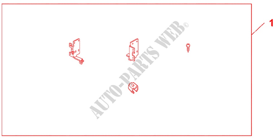 AUDIO ATT for Honda JAZZ 1.4 EX 5 Doors Intelligent Manual Transmission 2009