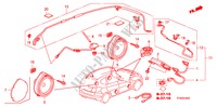 ANTENNA/SPEAKER for Honda JAZZ 1.2 SE   TEMP TIRE 5 Doors 5 speed manual 2010