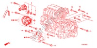 AUTO TENSIONER for Honda JAZZ 1.2 SE   TEMP TIRE 5 Doors 5 speed manual 2010