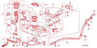FUEL TANK for Honda JAZZ 1.2 SE   TEMP TIRE 5 Doors 5 speed manual 2010