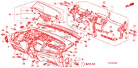 INSTRUMENT PANEL(LH) for Honda JAZZ 1.2 SE   TEMP TIRE 5 Doors 5 speed manual 2010