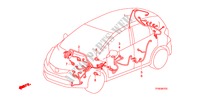 WIRE HARNESS(RH)(2) for Honda JAZZ 1.4 EX 5 Doors 5 speed manual 2010