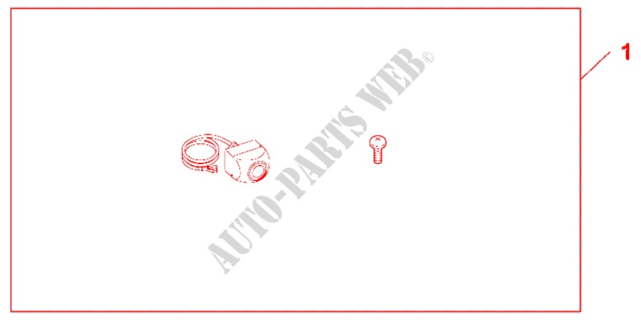 PARKING AID CAMER for Honda JAZZ 1.4 LSS 5 Doors 5 speed manual 2010