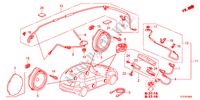ANTENNA/SPEAKER for Honda JAZZ 1.4EX 5 Doors 5 speed manual 2011