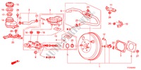 BRAKE MASTER CYLINDER/MAS TER POWER(RH)(2) for Honda JAZZ 1.2SE 5 Doors 5 speed manual 2011