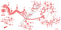 BRAKE PIPE/HOSE(LH)(DISK) (ABS) for Honda JAZZ 1.2LSRE 5 Doors 5 speed manual 2011
