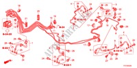 BRAKE PIPE/HOSE(LH)(VSA) for Honda JAZZ 1.2LSE 5 Doors 5 speed manual 2011