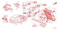 CONTROL UNIT(CABIN)(1)(RH ) for Honda JAZZ 1.4EX 5 Doors 5 speed manual 2011