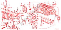 CYLINDER BLOCK/OIL PAN(1. 2L/1.3L/1.4L) for Honda JAZZ 1.4EX 5 Doors 5 speed manual 2011