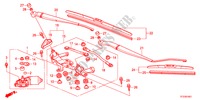 FRONT WINDSHIELD WIPER(RH ) for Honda JAZZ 1.4EX 5 Doors 5 speed manual 2011