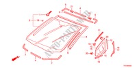 FRONT WINDSHIELD for Honda JAZZ 1.4EX 5 Doors 5 speed manual 2011