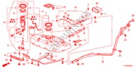 FUEL TANK for Honda JAZZ 1.4EX 5 Doors 5 speed manual 2011