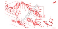 HEATER CONTROL(RH) for Honda JAZZ 1.3LX 5 Doors 5 speed manual 2011