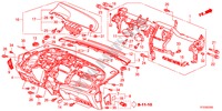 INSTRUMENT PANEL(LH) for Honda JAZZ 1.2SE 5 Doors 5 speed manual 2011