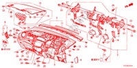 INSTRUMENT PANEL(RH) for Honda JAZZ 1.4EX 5 Doors 5 speed manual 2011