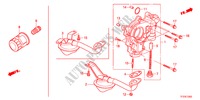 OIL PUMP/OIL STRAINER for Honda JAZZ 1.4EX 5 Doors 5 speed manual 2011