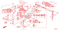 P.S. GEAR BOX(EPS)(RH) for Honda JAZZ 1.4EX 5 Doors 5 speed manual 2011