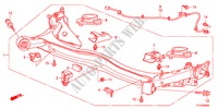 REAR AXLE for Honda JAZZ 1.4EX 5 Doors 5 speed manual 2011