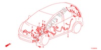 WIRE HARNESS(LH)(2) for Honda JAZZ 1.2LSRE 5 Doors 5 speed manual 2011