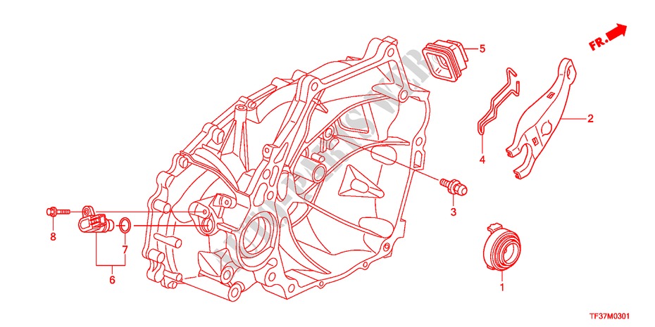 CLUTCH RELEASE(I SHIFT) for Honda JAZZ 1.4EX 5 Doors Intelligent Manual Transmission 2011