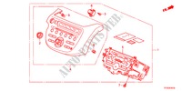 AUDIO UNIT(LH) for Honda JAZZ 1.2S     TEMP TIRE 5 Doors 5 speed manual 2012