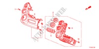 AUTO AIR CONDITIONER CONT ROL(LH) for Honda JAZZ 1.4ES 5 Doors full automatic 2012