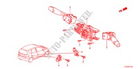 COMBINATION SWITCH for Honda JAZZ 1.2S 5 Doors 5 speed manual 2012