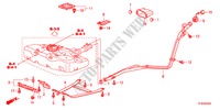 FUEL FILLER PIPE for Honda JAZZ 1.4S     TEMP TIRE 5 Doors 5 speed manual 2012