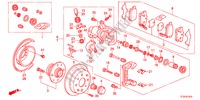 REAR BRAKE(DISK) for Honda JAZZ 1.4ES 5 Doors 5 speed manual 2012