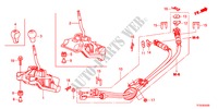 SHIFT LEVER for Honda JAZZ 1.2LS    TEMP TIRE 5 Doors 5 speed manual 2012