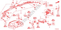 SRS UNIT(LH) for Honda JAZZ 1.4LSH   TEMP TIRE 5 Doors full automatic 2012
