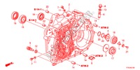 TORQUE CONVERTER CASE(5AT ) for Honda JAZZ 1.5LX 5 Doors 5 speed automatic 2012